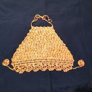 Crochet halter top S-M